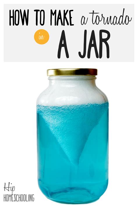 How to Make a Tornado in a Jar: Fun Science for Kids! | Cool science experiments, Science ...