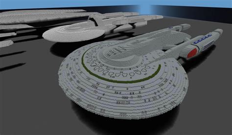 Star Trek 3D models Minecraft Project