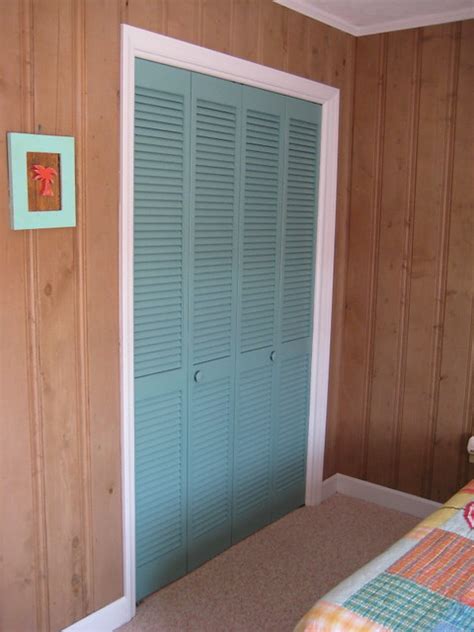 Painted Closet Doors | A great way to perk up a beach house … | Flickr