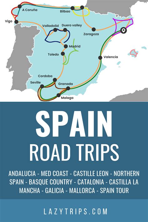 10 Epic Spain Road Trips - Maps, Itineraries and Tips | Spain road trip ...