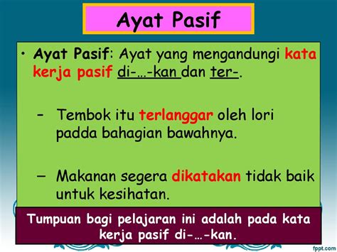 Ceria Belajar - Ayat Aktif dan Ayat Pasif 👉percuma 👉share... | Facebook