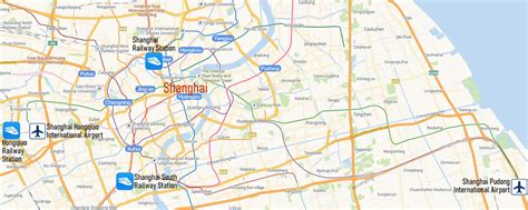 Shanghai Hongqiao Airport Map, T1, T2 Map of SHA Airport