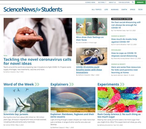 Free science resources for educators and parents | Science News