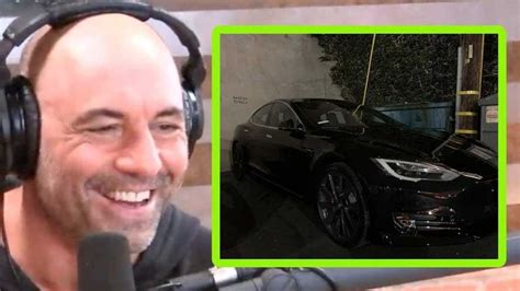 Joe Rogan Shocked By His New Tesla Model S: Video