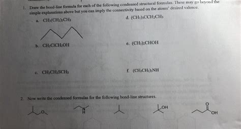 Solved 1. Draw the bond-line formula for each of the | Chegg.com