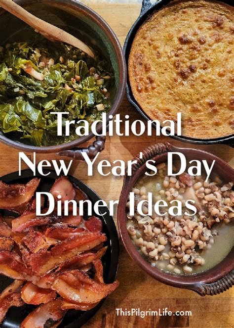 Traditional New Year Dinner Ideas - This Pilgrim Life