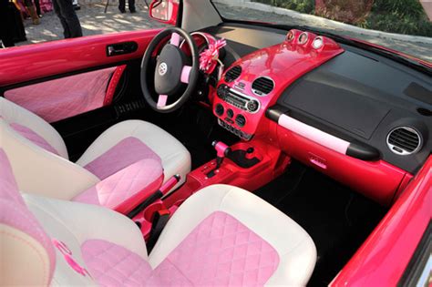 pink car interior!!! | Fusca, Fusca preto, Auto