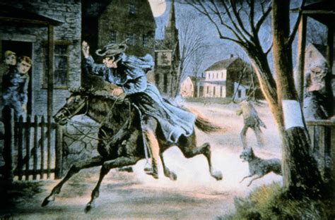 Paul Revere Begins His Famous Ride on April 18, 1775