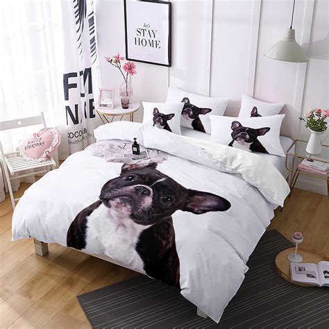 Pug Dog Duvet Cover Set - coolpetshome