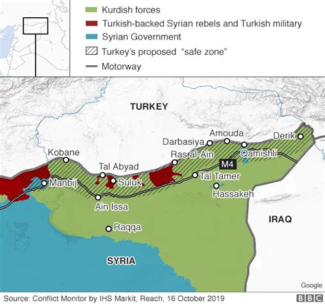 Turkey's Syria offensive explained in four maps