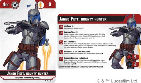 Databank Download: Jango Fett, Bounty Hunter Preview — Atomic Mass Games