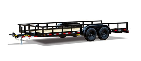 10PI Tandem Axle Pipe Top Utility Trailer | Big Tex Trailers