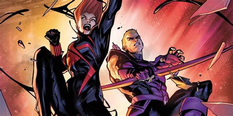 Black Widow and Hawkeye Unite for a Deadly Marvel Series