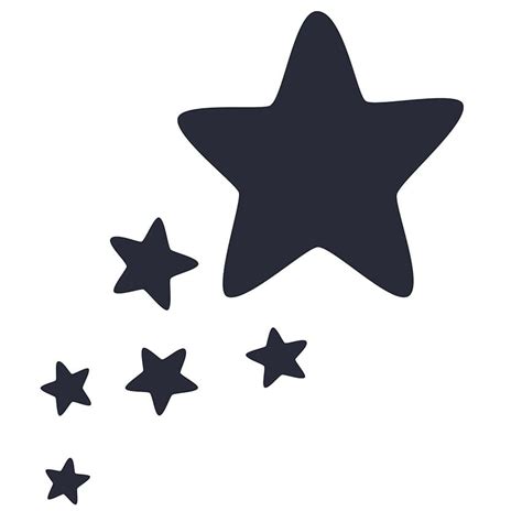 Printable Star Stencil – Free download and print for you.