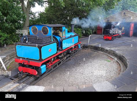 Blue steam train hi-res stock photography and images - Alamy