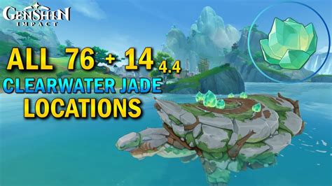 All "Clearwater Jade" Locations - Chenyu Vale - Genshin Impact 4.4 #Genshinimpact #GBSLight ...