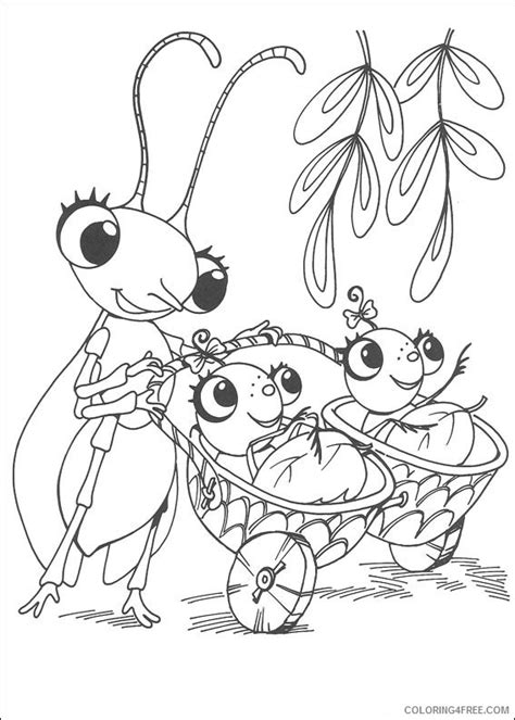 Miss Spider Coloring Pages Printable Coloring4free - Coloring4Free.com