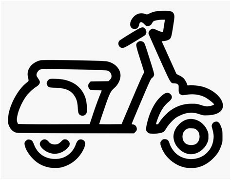 Vespa Scooter Motorbike - Vespa Scooter Logo Png, Transparent Png , Transparent Png Image - PNGitem