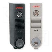 Detex EAX-500 Exit Alarm - Black by Detex. $128.39. A mortise cylinder is used to arm / disarm ...