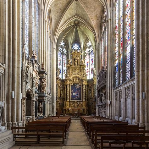 The Chapel of the Virgin, Rouen Cathedral, France : r/churches