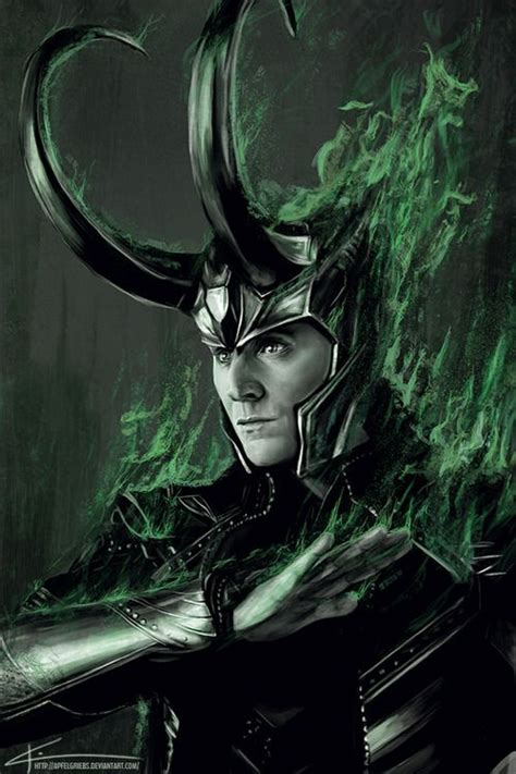 Loki Fan Art Wallpaper