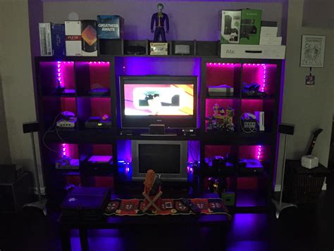 Retro Video Game Setup - 14 consoles Dual TVs. Post Game Setup Video ...