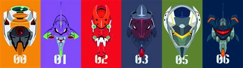 minimalism, multiple display, Neon Genesis Evangelion, cartoon characters #minimalism multiple ...