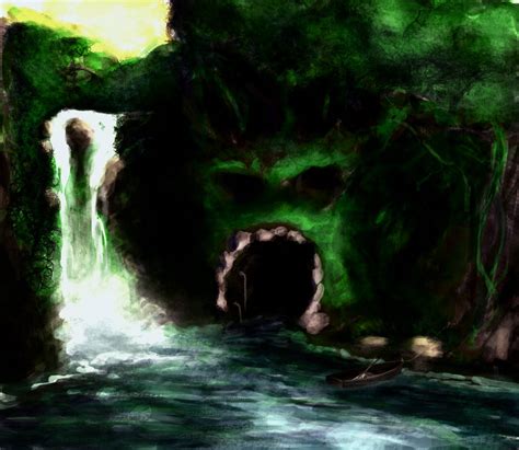 Scary Cave entrance by SpasmAtaK on DeviantArt