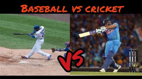 Baseball (MLB) vs Cricket // aggression, catches, breaking bats, ball hitting helmets etc # ...