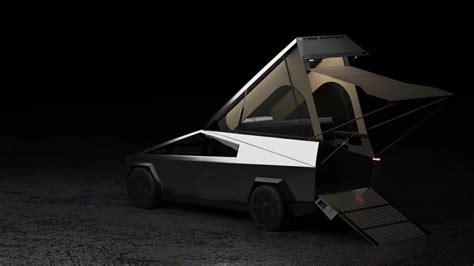 Space Campers shares new look inside its Tesla Cybertruck Camper