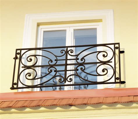 Wrought iron window grill | Leonard Metal Design