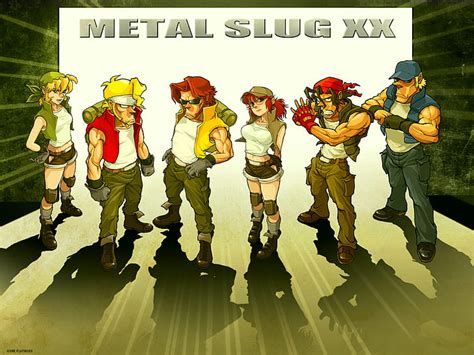 HD wallpaper: Metal Slug, game poster, Metal Slug 3, Metal Slug 7, Metal Slug XX | Wallpaper Flare