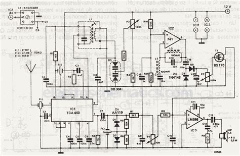 27MHz CB Receiver Circuit - ElectroSchematics.com