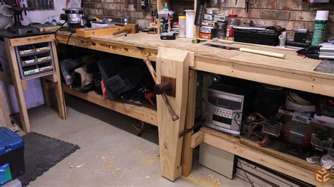 Leg Vise on a 2×4 Workbench | Jays Custom Creations