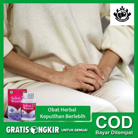 Jual Obat Herbal Keputihan Berlebih dan Berbau Tidak Sedap Sehat Wanita 50 Kapsul ASLI - Bisa ...