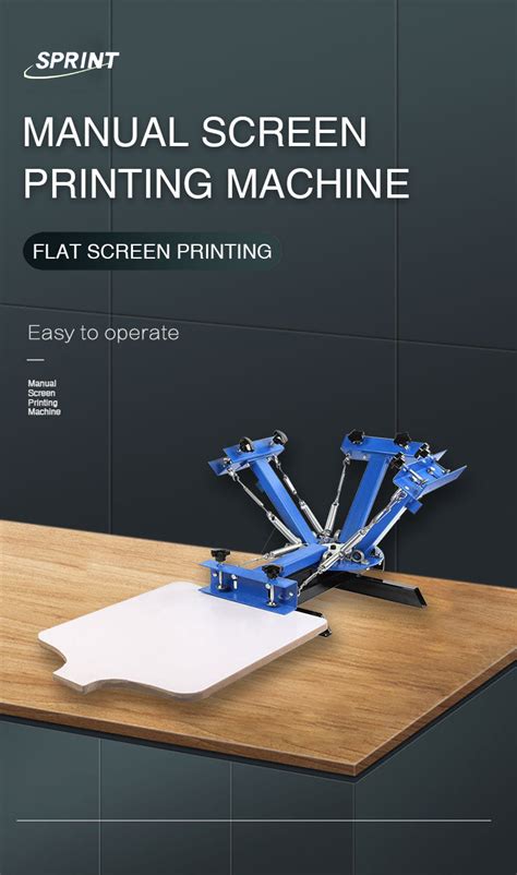 Silk Screen Printing Shirt Machine – Sprint Machinery