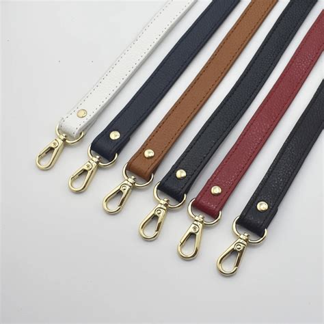 120*2cm Adjustable Genuine Leather Shoulder Bag Straps for Handbag Band ...