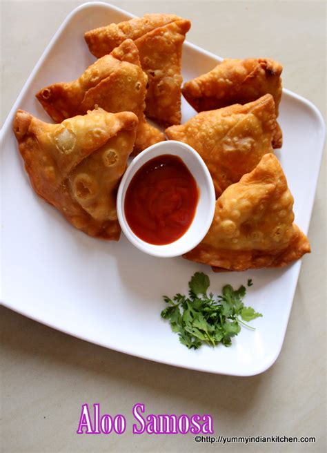 Samosa Recipe Punjabi, Aloo Samosa Recipe - Yummy Indian Kitchen