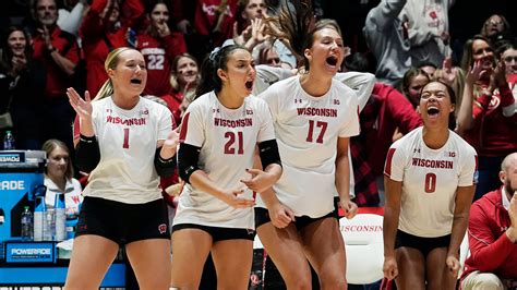 Wisconsin volleyball 2023 NCAA Tournament schedule, look at Oregon