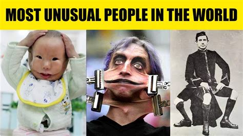 Most weird and unusual people in the world | You won't believe exist - YouTube