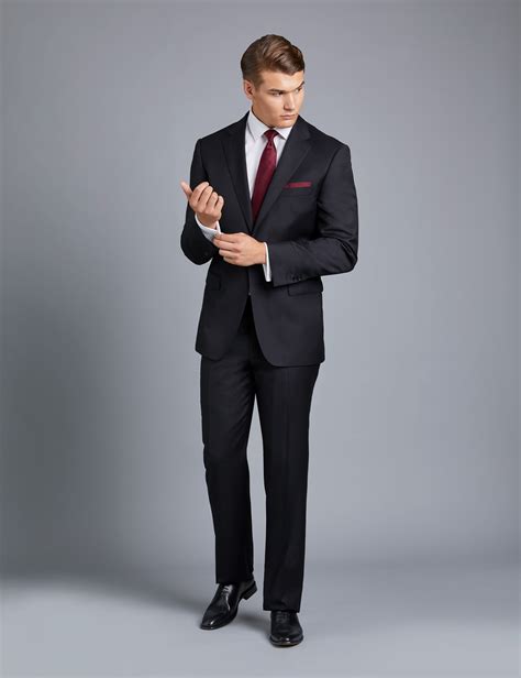 Men's Birdseye Classic Fit Suit Jacket In Navy | 46 Long | Super 120S Wool | Hawes & Curtis ...