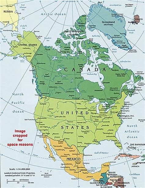 Ambiente Nota Gama de north america map countries montar Decir la verdad considerado