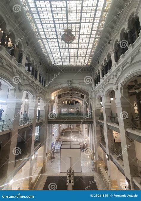 Interior of the Palacio De Cibeles, Which Houses the Headquarters of the Post Office and the ...