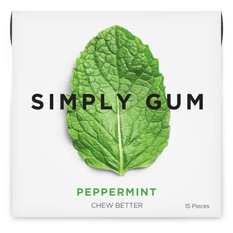 Simply Gum Natural Chewing Gum and Mints