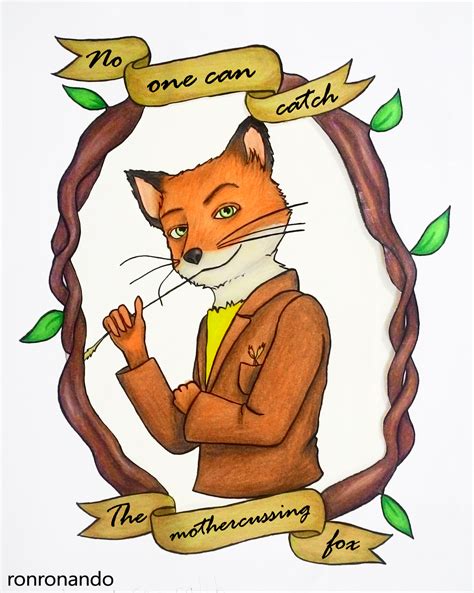 Fantastic Mr. Fox by ronronando on DeviantArt