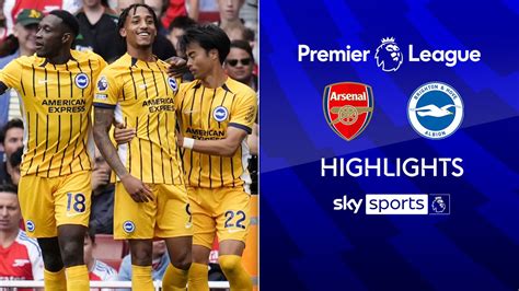 Arsenal 1 - 1 Brighton - Match Report & Highlights