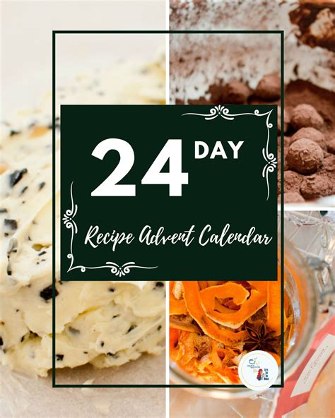 24 Day with 24 Recipes - Advent Recipe E-Book - Lets Eat The World