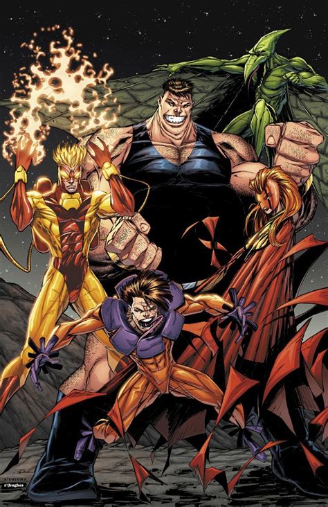 The Brotherhood of Evil Mutants | Marvel comic books, Comic villains, Comic book artwork