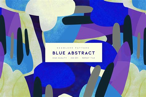 Blue Abstract | Graphic Patterns ~ Creative Market