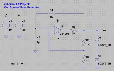 Electro-Magnetic World: Square Wave Generator